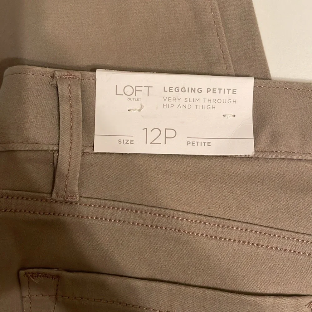 NWT Loft Outlet Women’s‎ Size 12P Slim Petite Legging Pant - Picture 6 of 8
